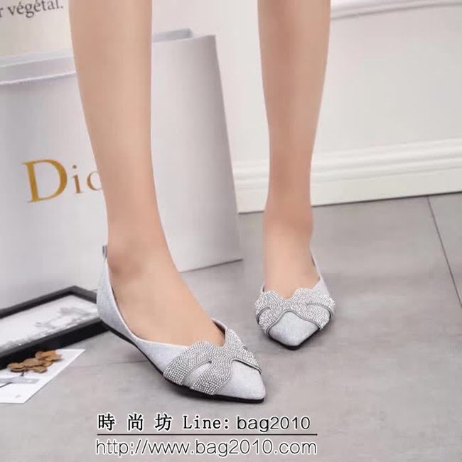 DIOR迪奧 專櫃同步 2018尖頭狠貨 性感單鞋 QZS2024